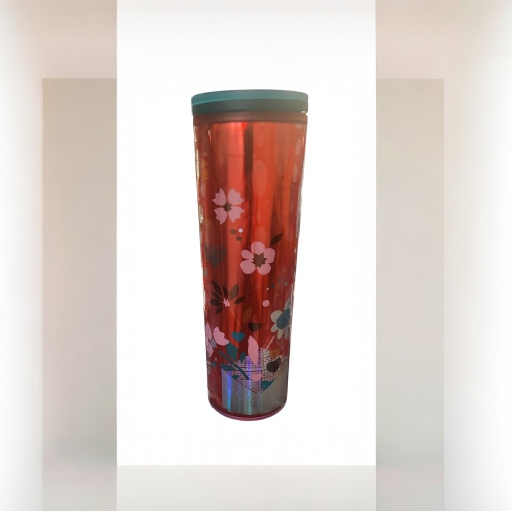 Starbucks Valentines Day Tumbler Iridescent Love Confetti Hearts Hot